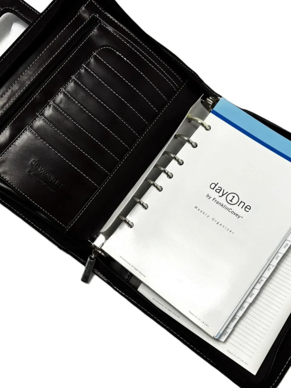 Franklin Covey 365 Planner Organizer 7-ring Binder w/ retractable handles